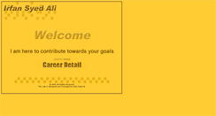 Desktop Screenshot of irfansyedali.com